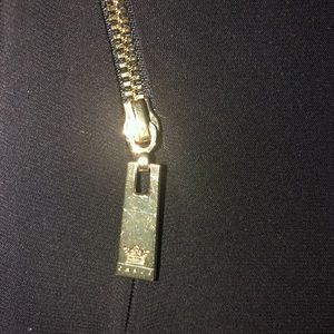 Chaus Black top with long sides